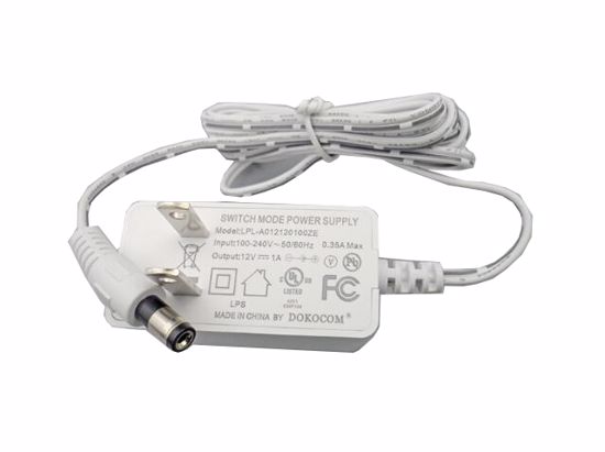 *Brand NEW*DOKOCOM LPL-A012120100ZE 5V-12V AC ADAPTHE POWER Supply - Click Image to Close